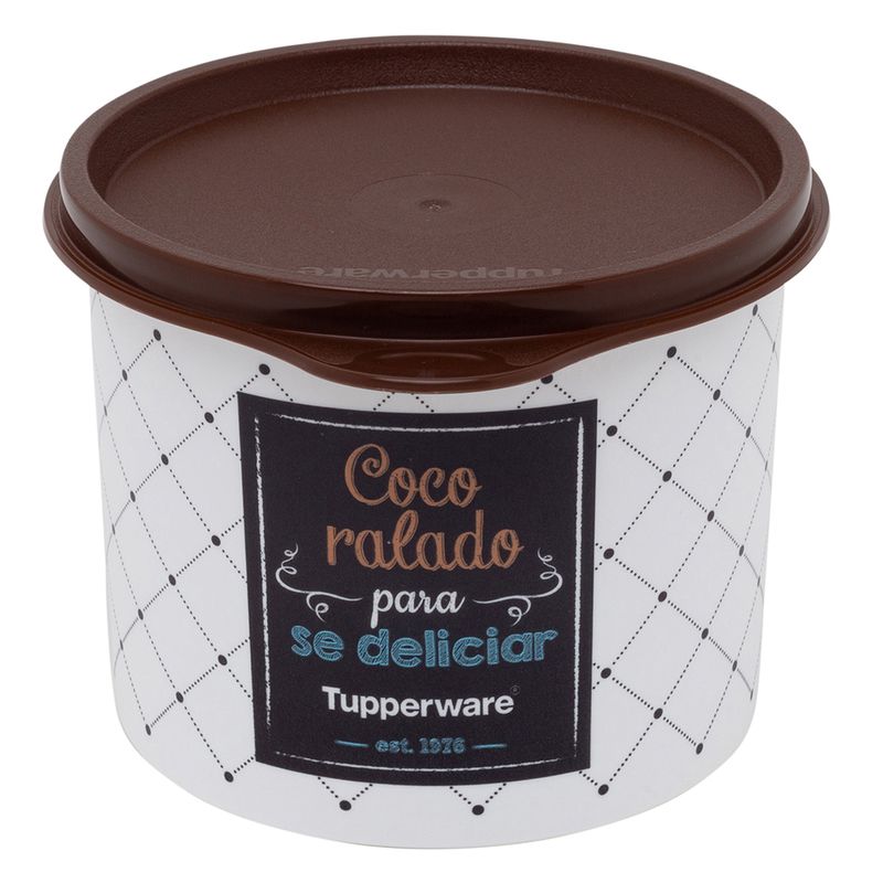 Tupper Redondinha Coco Ralado 250g Bistrô Loja Nettupper